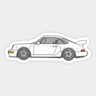 964 RS 3.8 Sticker